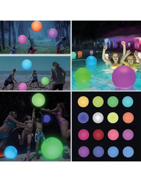 Balon Gonflabil LED cu Telecomandă, Diametru 40 cm