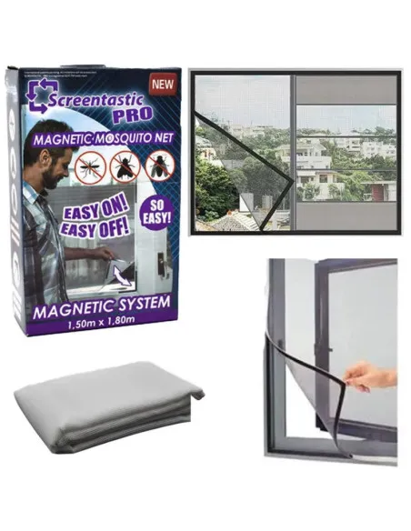 Plasa magnetica antiinsecte, 150 x 180 cm