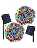 Set 5 x instalatie solara 100 LED, culoare multicolor
