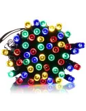 Set 5 x instalatie solara 100 LED, culoare multicolor
