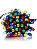 Set 5 x instalatie solara 100 LED, culoare multicolor