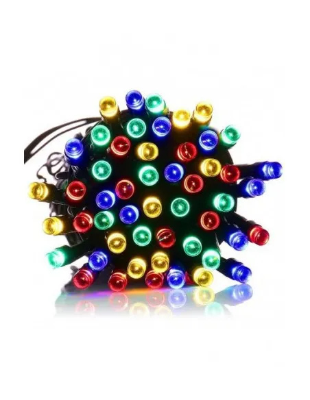 Set 5 x instalatie solara 100 LED, culoare multicolor