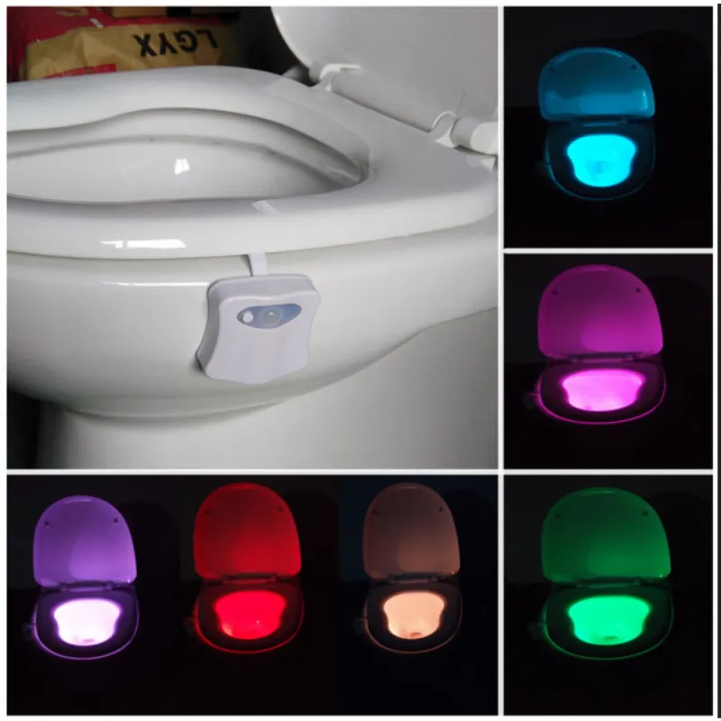 Lampa de toaleta colorata LIGHTBOWL