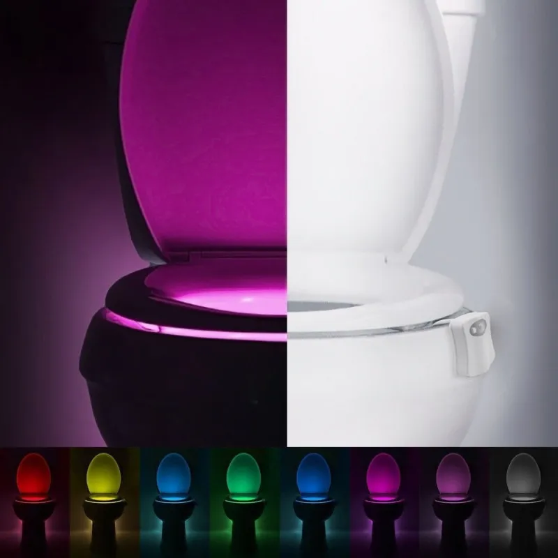 Lampa de toaleta colorata LIGHTBOWL