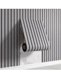 Rola tapet 3D, autoadeziv, imitatie riflaj, 40x300 cm, rezistent la apa, diverse culori