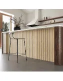 Rola tapet 3D, autoadeziv, imitatie riflaj, 40x300 cm, rezistent la apa, diverse culori
