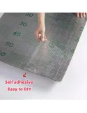 Rola tapet 3D, autoadeziv, imitatie riflaj, 40x300 cm, rezistent la apa, diverse culori