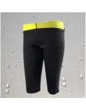 Pantaloni din neopren cu efect de sauna culoare negru