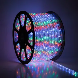 Instalatie tip furtun luminos cu led, 10m 2