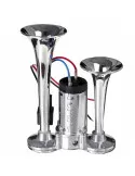 Claxon CHROME cu 2 goarne si compresor