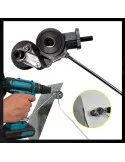 Adaptor bormasina pentru taiat tabla si materiale feroase