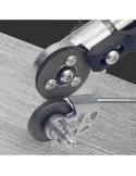 Adaptor bormasina pentru taiat tabla si materiale feroase