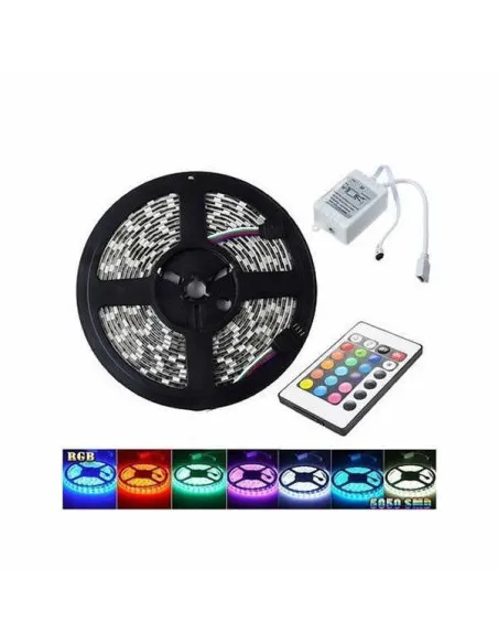 Banda LED RGB, 5 metri cu telecomanda