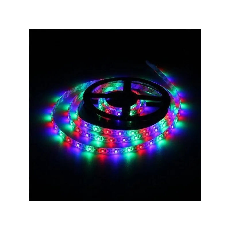 Banda RGB 5M LED, cu telecomanda si joc de lumini