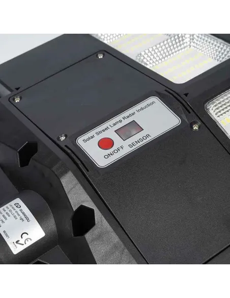 Lampa solara stradala dubla, 600W/ 800W/ 1000W cu Telecomanda