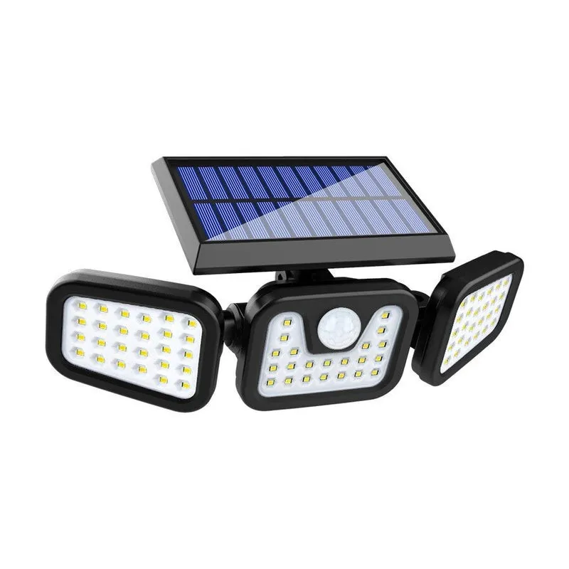 Lampa cu incarcare Solara 150W Leduri COB Senzor de Miscare Prindere pe Perete