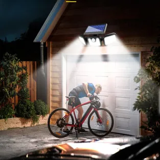 Lampa cu incarcare Solara 150W Leduri COB Senzor de Miscare Prindere pe Perete 2