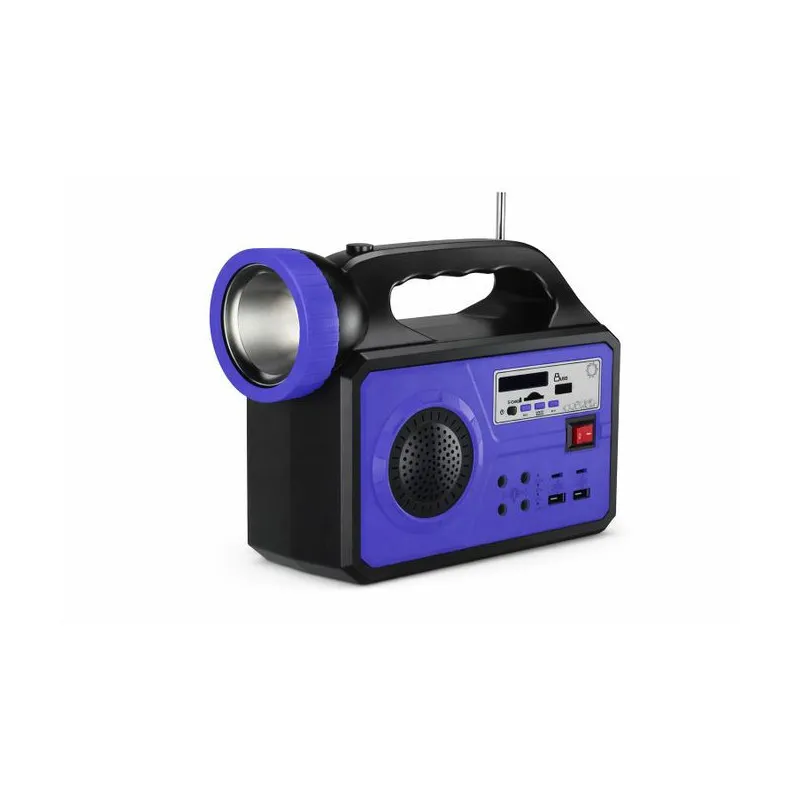 Sistem Solar Portabil JORTAN T08, 20W, Panou Solar 5W, Baterie 25000mAh, Compact