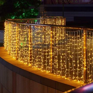 Instalatie tip perdea 3x1m, 200 LED-uri