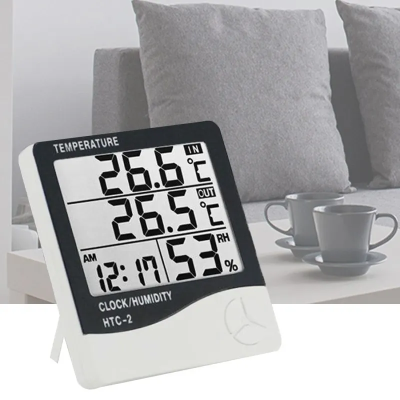 Set 3 x Termohigrometru digital - statie meteo
