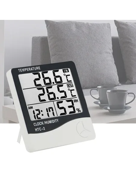 Set 3 x Termohigrometru digital - statie meteo