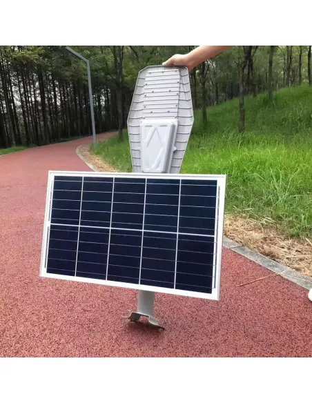 Lampa Solara Stradala Jortan 1000W, Iluminare Puternica, Corp Rezistent din Aluminiu, LED-uri de Ultima Generatie, IP67