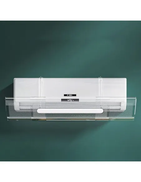 Deflector Aer Condiționat Transparent, Reglabil 53-94 cm, Lățime 18 cm