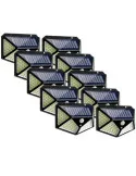 Cumpara Set 10 x Lampa 100 LED cu panou solar