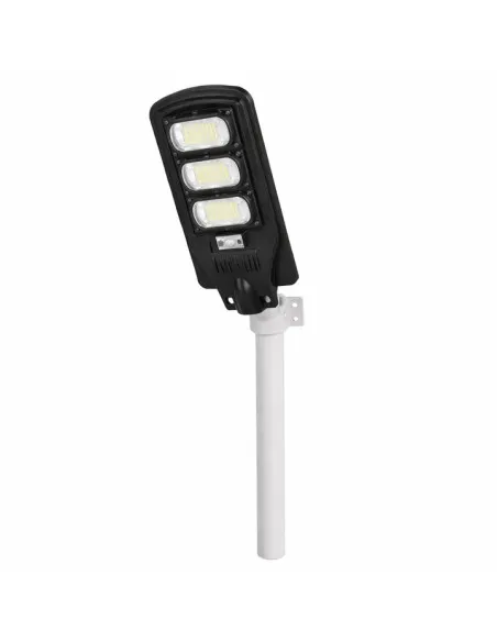 Lampa Solara Stradala 150W cu LED, Panou Policristalin, Suport si Telecomanda – IP65, Autonomie 14h