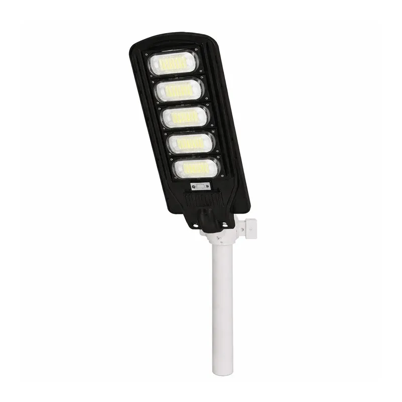 Lampa Solara Stradala Jortan 250W, 5 Cadrane LED, Baterie 24000mAh, Autonomie 14h, Telecomanda + Suport, IP65