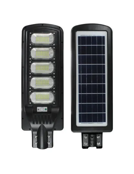 Lampa Solara Stradala Jortan 250W, 5 Cadrane LED, Baterie 24000mAh, Autonomie 14h, Telecomanda + Suport, IP65