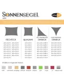 Plasa Umbrire CelinaSun HDPE 3x4m Anti-UV Antracit