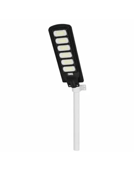 Lampa Solara Stradala Jortan 300W, 6 Cadrane LED, Baterie 24000mAh, Autonomie 14h, Telecomanda + Suport, IP65