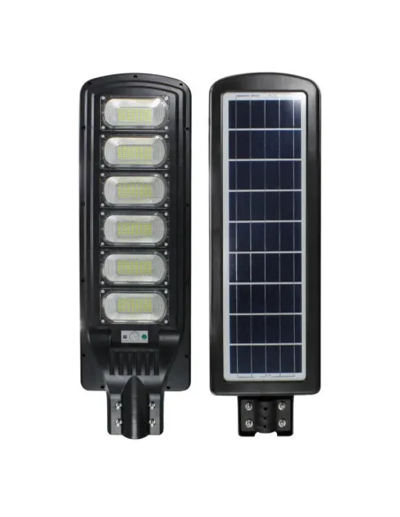 Lampa Solara Stradala Jortan 300W, 6 Cadrane LED, Baterie 24000mAh, Autonomie 14h, Telecomanda + Suport, IP65