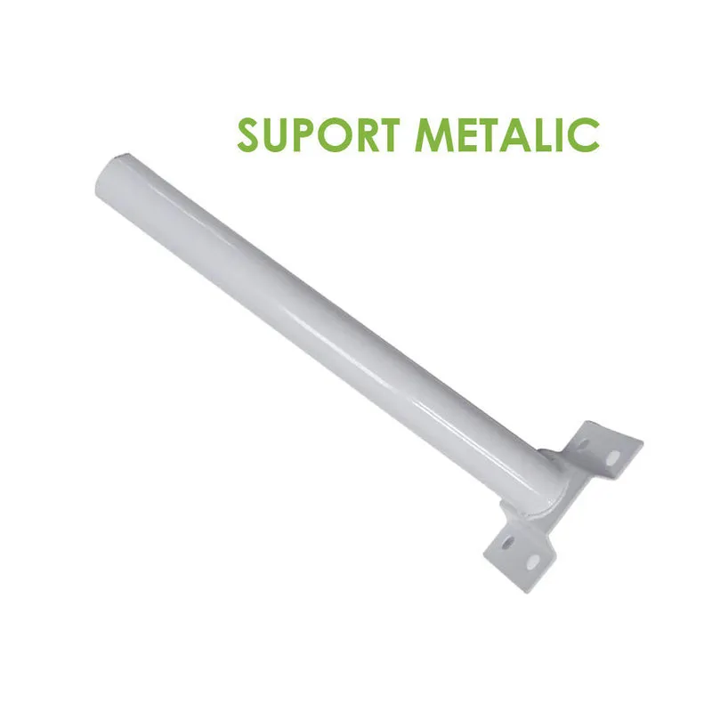 Lampa Solara Stradala Jortan 400W, Baterie 12000mAh, Autonomie 12-14h, Telecomanda, Picior Metalic