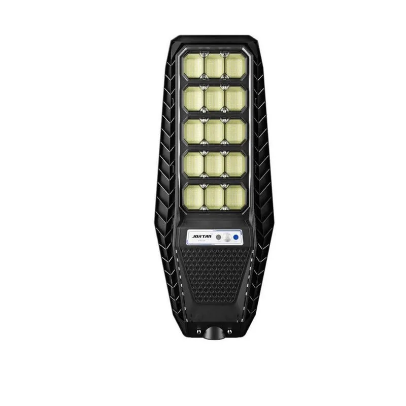 Lampa Solara Stradala 400W LED Jortan, Panou Solar 24000mAh, Telecomanda, IP67, Senzor Lumina