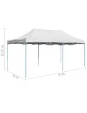Cort Pliabil Gradina Acordeon 3x6m