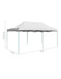 Cort Pliabil Gradina Acordeon 3x6m