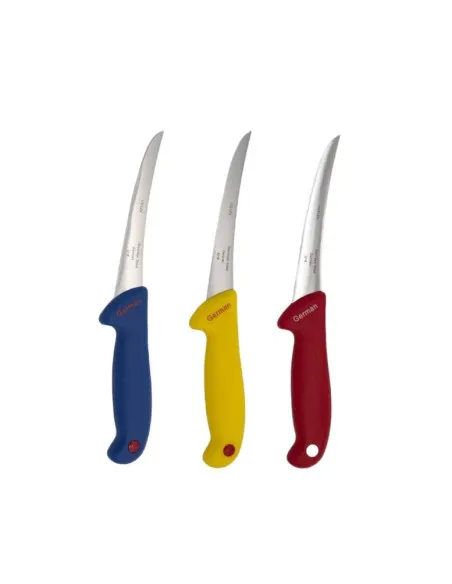Set 3 Cuțite Profesionale din Oțel German, 28 cm Manere Ergonomice din Plastic Dur