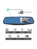 Camera dubla Full HD + Car Kit Bluetooth N8 +