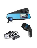 Camera dubla Full HD + Car Kit Bluetooth N8 +