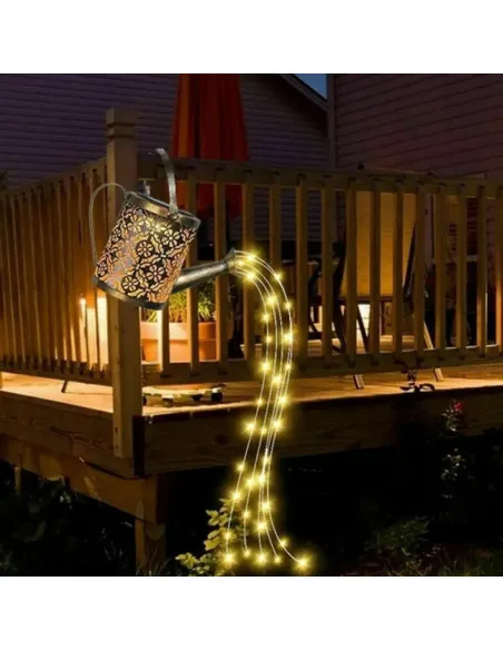 Set 2 x Stropitoare solara cu lumini pentru gradina