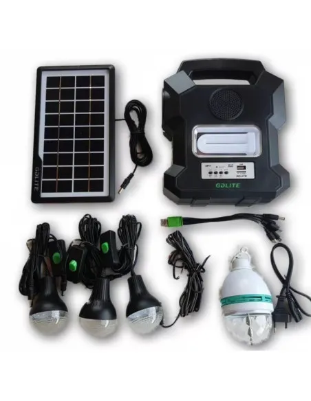 Kit solar GD-Lite 1000A dotat cu dispozitive USB