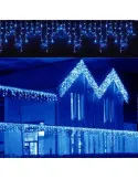 Instalatie 12 metri, 300 LED-uri tip turturi