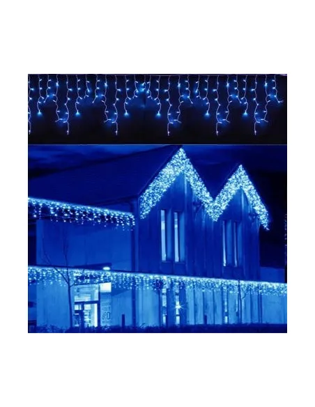 Instalatie 12 metri, 300 LED-uri tip turturi