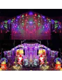 Instalatie 12 metri, 300 LED-uri tip turturi