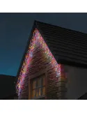 Instalatie 12 metri, 300 LED-uri tip turturi