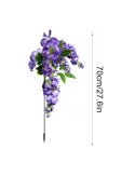 Lampa Solara LED Wisteria, 70 cm, Lumină Albă Caldă, IP65, diverse culori