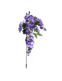 Lampa Solara LED Wisteria, 70 cm, Lumină Albă Caldă, IP65, diverse culori