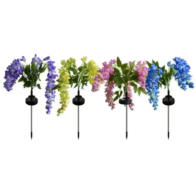 Lampa Solara LED Wisteria, 70 cm, Lumină Albă Caldă, IP65, diverse culori